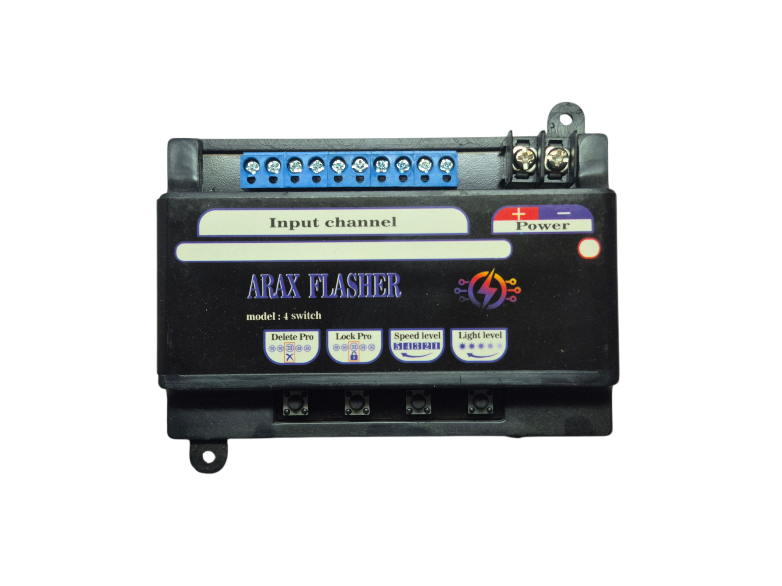 ۲۰۲۶۰۲۲۶_۱۳۵۰۱۰ فلاشر 10 کانال 12 ولت ARAX - Image 1