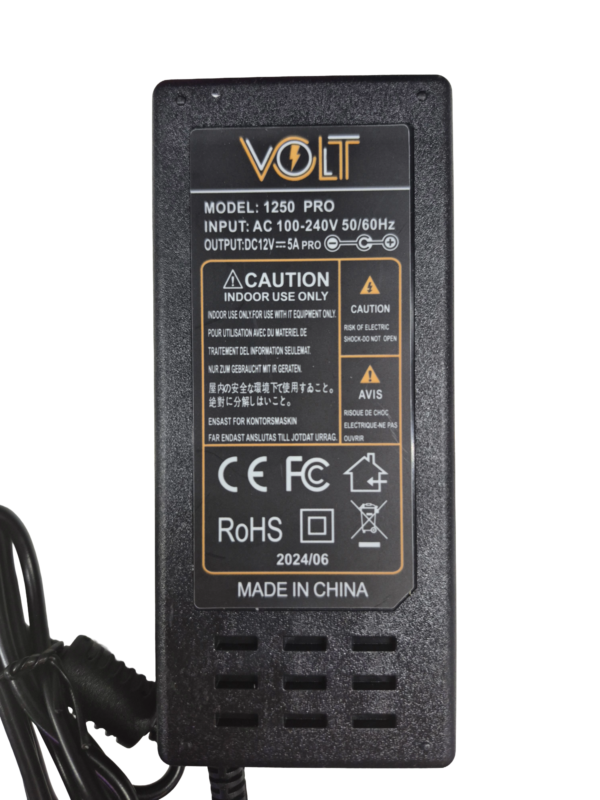 آداپتور 12 ولت 5 آمپر پرو  Volt - Image 2