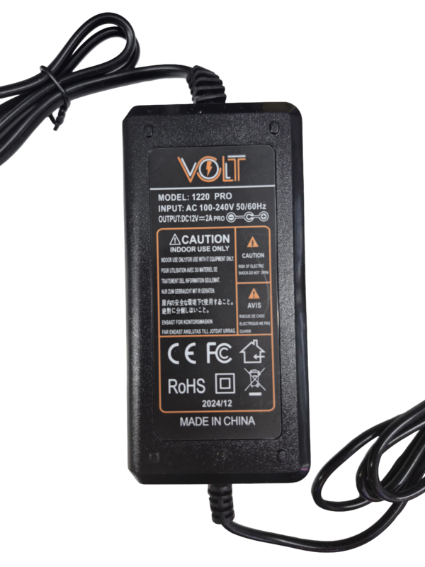 آداپتور 12 ولت 2 آمپر پرو Volt - Image 2