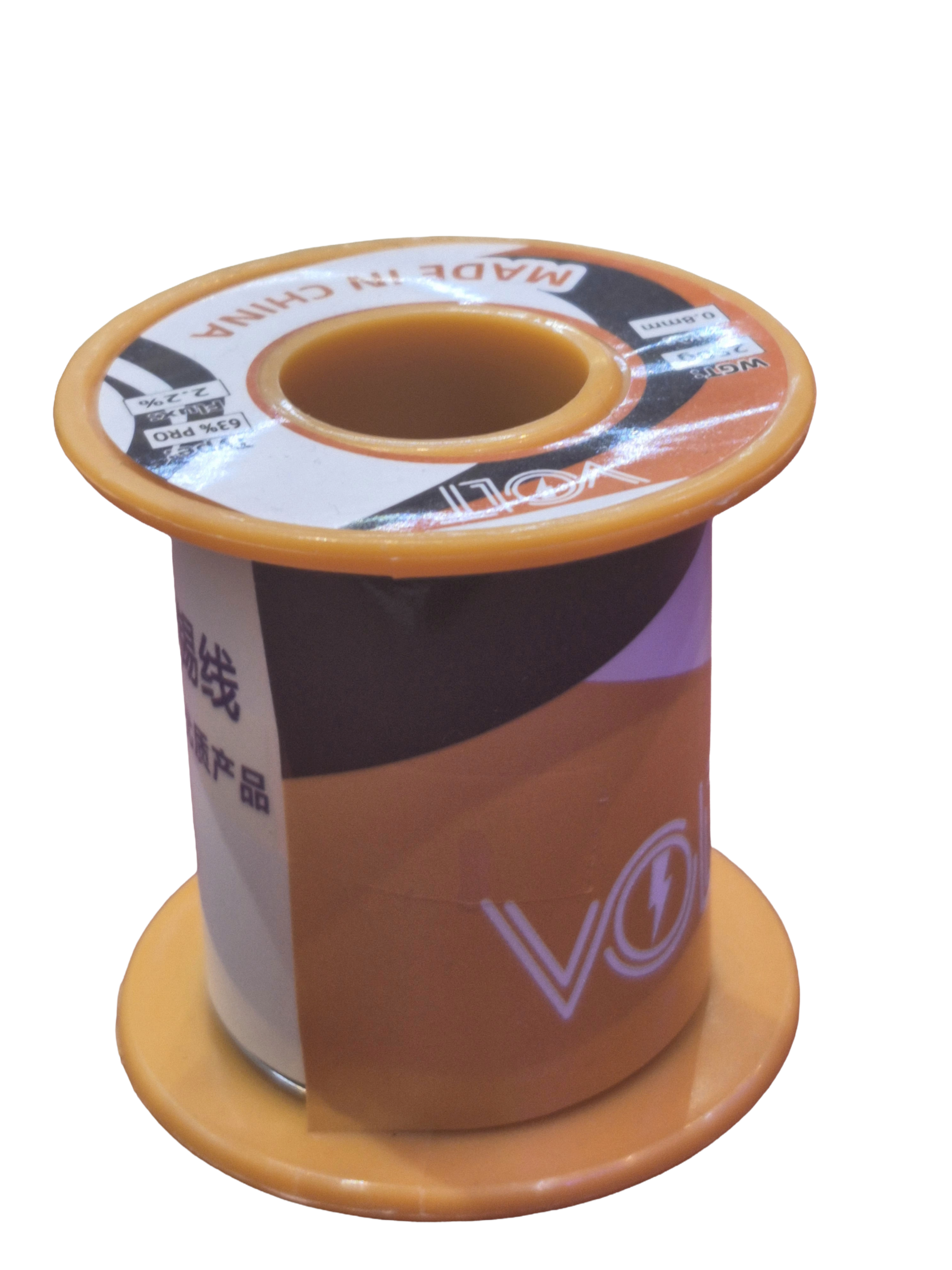 ۲۰۲۶۰۵۱۹_۱۲۲۲۳۵ سیم لحیم 0.8 میلیمتری 250 گرمی Volt - Image 1